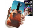 Custodia Per Xiaomi Redmi 9 - Sweet Capibara, Custodia Capibara + Vetro