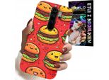 Pouzdro Pro Xiaomi Note 8 Pro - Cover Hamburger Dolce Sorridente