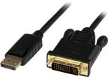Startech.Com Cavo Da Displayport A Dvi 1,8 M - Da Maschio A Maschio - Adattatore/Convertitore Da Dp A Dvi - 1920X1200 / 1080P - Nero - Cavo Video - Displayport (M)