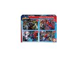 Educa Borras - Multi Spiderman Marvel 50-80-100-150Pzs Gioco Di Puzzle