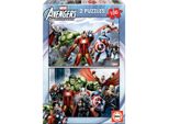 Educa Borras - Puzzle Marvel Avengers 2X100 ElementóW, Oficjalny Produkt Premium
