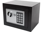Cassaforte Elettronica - 17 X 23 X 17 Cm - 4,6 L - Nera