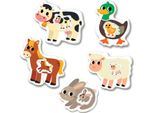 Educa Borras - Puzzle The Farm 2-5 ElementóW, Oryginalny Produkt Edukacyjny