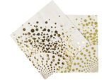 Tovaglioli Oro Lusso 33X33Cm - 16 Pezzi