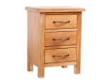 Syfax™ Comodini 2 Pz 40X30X54 Cm In Legno Massello Di Rovere
