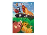 Educa Borras - Puzzle Disney KróL Lew 2X48 ElementóW - Oficjalny Produkt