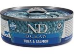 Konzerva N&D Cat Ocean Tuna & Salmon 70G