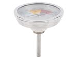 0-300 ℃ 1/2In Npt Termometro Da Griglia In Acciaio Inox Termometro Da Forno Misuratore Di Temperatura Da Cucina Forniture Per La Cucina