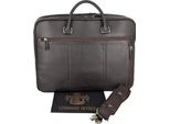 Cartella Zip Leonhard Heyden Oxford 2 Scomparti 41 Cm Colore: Marrone (No Spazio Colore)