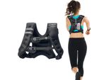 Vevor Gilet Di Peso 13,8 Kg Con Striscia Riflettente, Fibbia Regolabile, Gilet Di Peso Corporeo Per Uomo E Donna, Dispositivo Di Allenamento