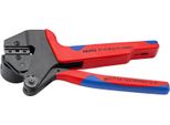Knipex Crimp-Systemzange 97 43 66 Evo (Rot/Blau, FüR MC4 Evo 2 Solar-Steckverbinder) (97 43 66 Evo)