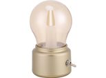 Luce Notturna Retrò Creativa A Led Luce Notturna Ricaricabile Usb Oro