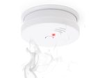 Rivelatore Di Fumo Wiltec Con Batteria Da 9 V, Rivelatore Di Incendio Con Funzione Hush, Rivelatore Di Incendio Affidabile Con Potenza Sonora Di 85 Db, Rivelatore Di Incendio Fotoelettrico, Protezione Antincendio Efficace