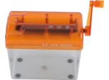 Tritacarte Manuale Portatile Struttura Compatta Funzionamento Facile Manovella Per Ufficio Desktop Homeorange
