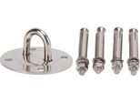Sospensione A Soffitto In Acciaio Inox -Kit -Ancora -Sospensione -Supporto Per Yoga -Amaca