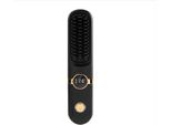 Inf Mini Spazzola Lisciante Portatile Senza Fili - Vetroceramica, 3D Anti-Scottatura Nero