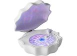 Inf HY-M5 Lampada Proiettore Rgb, Speaker Bluetooth, Luce Notturna Led Con Specchio Bianco