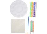 Set Di Strumenti Per La Pittura Su Pietra, Set Di Stencil Per La Pittura Su Pietra Fai Da Te, 24 Pezzi/Set