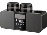 Inf Sterilizzatore Spazzolini Uv Smart - Supporto Elettrico Da Parete Con Timer Nero