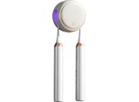Inf Smart Uv Sterilizzatore Porta Spazzolino - Montaggio A Parete, 2 Pezzi Bianco
