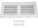 Griglia Di Ventilazione Per Barca, Antiruggine, Acciaio Inox 304, Copertura Griglia Di Ventilazione Marina Con Viti Per Yacht, Camper, 230 X 115 Mm/9,1 4,5 Pollici