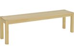 Panca Fortuna Lai A 3 Posti Panca In Legno Panca Da Pranzo In Stile Rustico In Legno Di Pino Con Portata Massima Di 330 Kg Naturale 150 X 33 X 45 Cm Per Cucina E Sala Da Pranzo