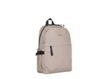 Rucksack MUSTANG Agios, Gr. B/H/T: 32cm x 45cm x 12cm, beige, Nylon, Rucksäcke, Men Freizeitrucksack, Businessrucksack mit Kontrast-Details