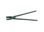 Schmiedezange 230-300, Flaches Maul Schwarz