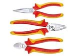 VDE Zangen-Satz 1692291, 3-Teilig, Zangen-Set Rot/Gelb, Isoliert Bis 1.000 Volt, In L-BOXX Mini