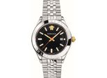 Versace VEVK00420 Orologio Da Polso Da Uomo, Cassa In Acciaio, Bracciale In Metallo