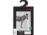 Tenda Da Doccia Antimuffa Spirella - Antibatterica, Lavabile, Impermeabile, Poliestere, "Zebra"" 180X200Cm Bianco"