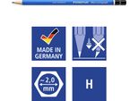 Matita Staedtler® 100-H Mars® Lumograph® - H, Blu