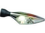 Kellermann Rhombus Pl Indicatore Led Con Luce Di Posizione Cromata Anteriore Sinistra