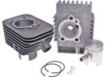 Kit Cilindro Polini In Ghisa Grigia Sportivo 63Cc Spinotto 10Mm Per Piaggio, Vespa Bravo, Boss, Grillo, Si