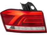 Luce Posteriore Sinistra 12 V Led Hella Competenza Luminosa Adatta Per Vw Passat