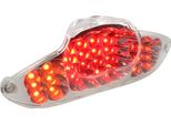 Fanale Posteriore STR8 Japan - Style Led, Con Funzione Di Indicatore Di Direzione Compatibile Con Gilera Runner (Dal 08 / 2005), Con Marchio Di Controllo