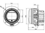 Proiettore Abbagliante Hella 1F0 011 988-081