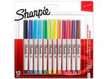 Sharpie 2065408 1X12 Sharpie Permanentmarker Uf 12 Farben