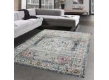 Tappeto Orientale Per Esterni Tappeto Da Salotto Ornamentale In Grigio Dimensioni - 160 X 230 Cm