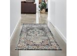 Tappeto Orientale Per Esterni Tappeto Da Salotto Ornamentale In Grigio Dimensioni - 80 X 150 Cm