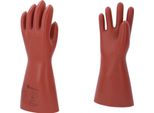 Ks Tools Guanto Di Protezione Per Elettricisti Con Protezione Meccanica E Termica Taglia 10 Classe 2 Rosso - 117.0093