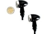 Indicatore Jmp Outlaw 3 Led Bianco Nero