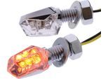 Indicatore Jmp MINI3 Led Bianco Cromo