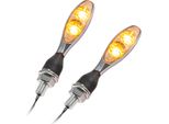 Kellermann Micro 1000 Indicatori Estremi Cromo Chiaro Coppia