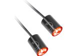 Kellermann Atto Rb Integral Led Mini Luce Posteriore Con Luce Freno Nero Coppia