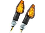 Indicatori Di Direzione Led Peak Nero Scuro M10