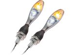 Indicatore Kellermann A Led Con Luce Di Posizione Omologata Coppia Anteriore Cromata