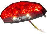 Luce Posteriore A Led Koso - Infinity Con Illuminazione Targa - Rosso Omologato E