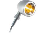 Kellermann Bullet 1000 Pl Indicatore Led Bianco Con Luce Di Posizione Cromata Anteriore E Laterale