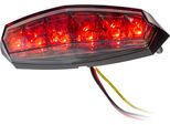 Fanale Posteriore Con Luce Freno A Led Koso Universal Trasparente